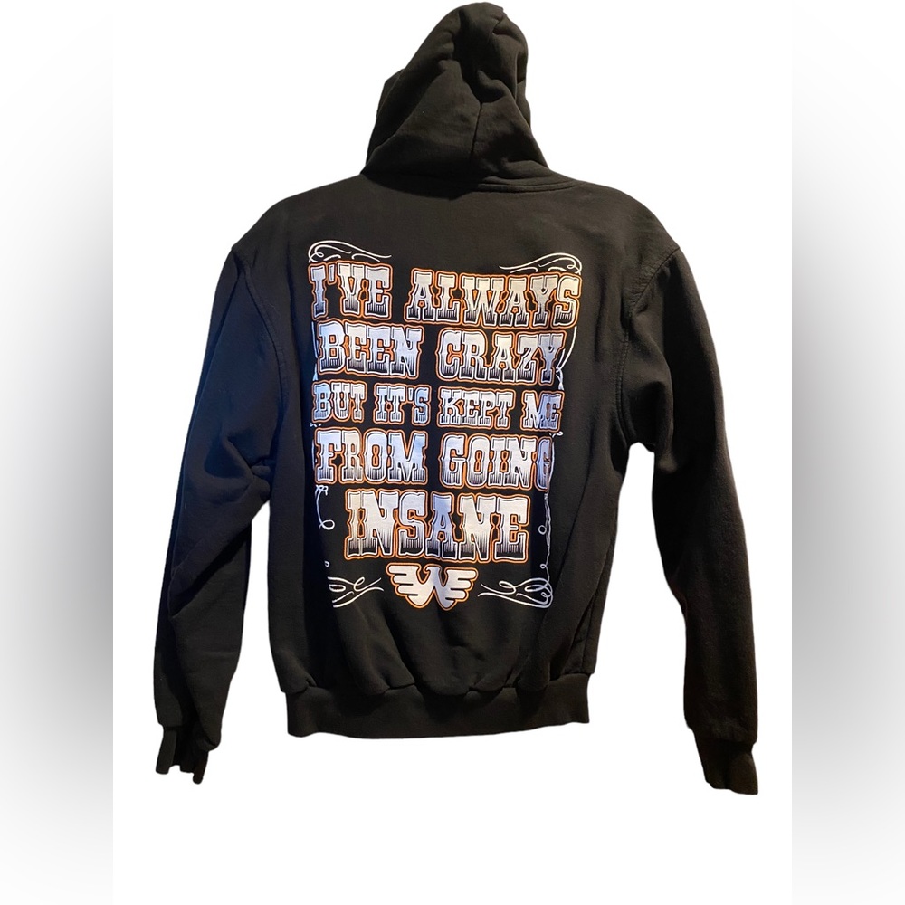 Waylon Jennings Zip Up Hoodie - Picture 2 of 3